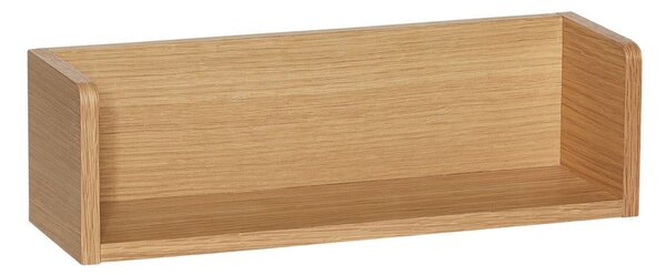 Raft în culoare naturală cu aspect de lemn de stejar 40 cm Savor – Hübsch