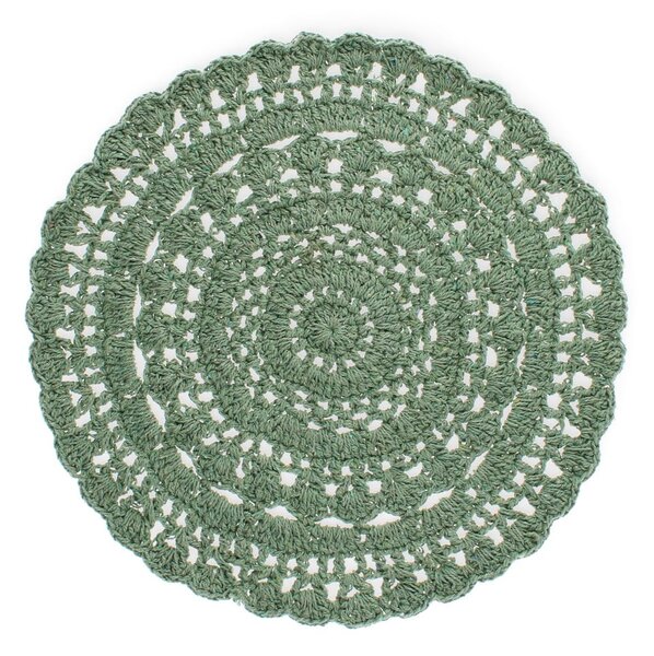 Suport pentru farfurii din amestec de bumbac ø 35 cm Crochet – Rex London