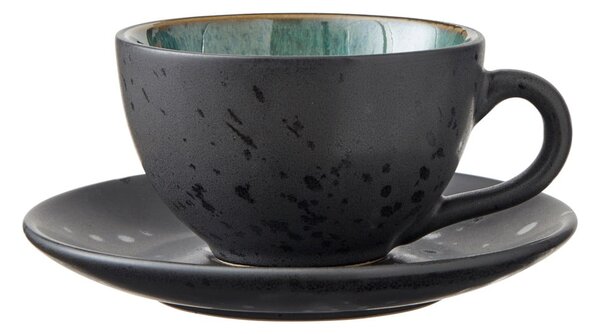 Cești negre/albastru-închis 4 buc. din ceramică 240 ml Gastro Black/Mix – Bitz