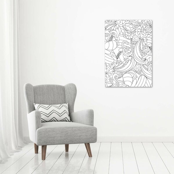 Tablouri tipărite pe pânză zentangle fundal