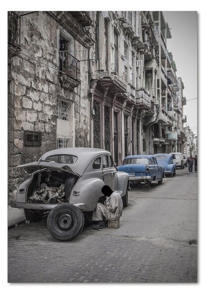 Tablou din Sticlă Havana