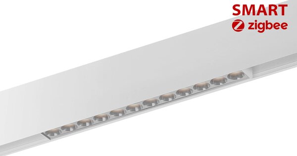 Proiector SMART pentru sina magnetica DOT12 ALB LED LUXON