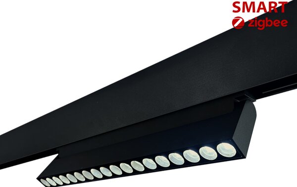 Proiector SMART pentru sina magnetica orientabil FOLD18 LED LUXON