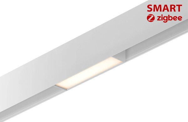 Proiector SMART pentru sina magnetica LINE30 ALB LED LUXON