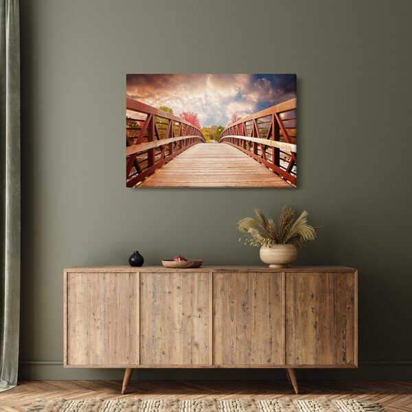 Tablou - pod din lemn (90x60 cm)