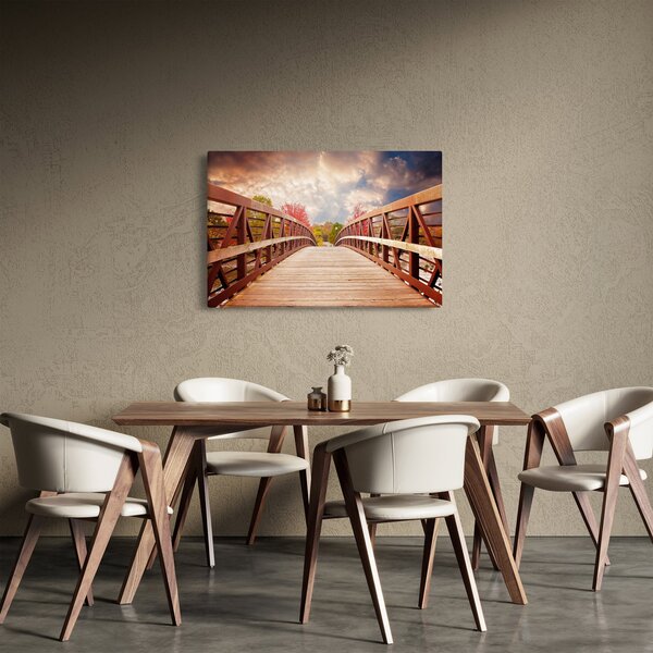 Tablou - pod din lemn (90x60 cm)