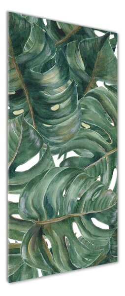 Tablou din Sticlă Monstera