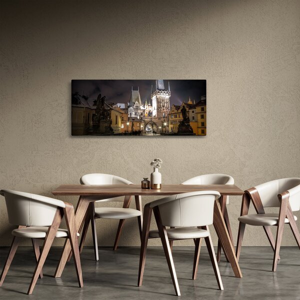 Tablou cu Poarta de pulbere iluminată (120x50 cm)