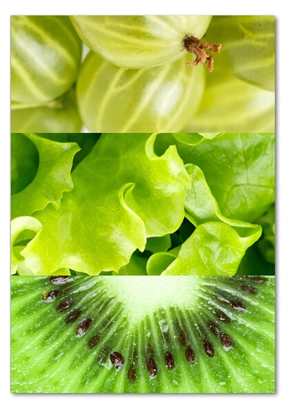 Fotografie imprimată pe sticlă Fructe si legume