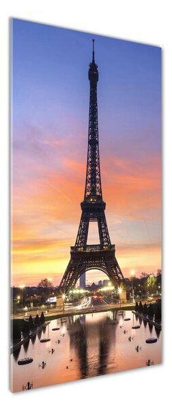 Tablou pe pe sticlă Turnul Eiffel din Paris