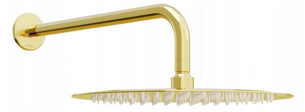 Mexen KAI, braț ascuns 40 cm + cap de duș 30 cm, auriu, 79230-50 + 79211-50