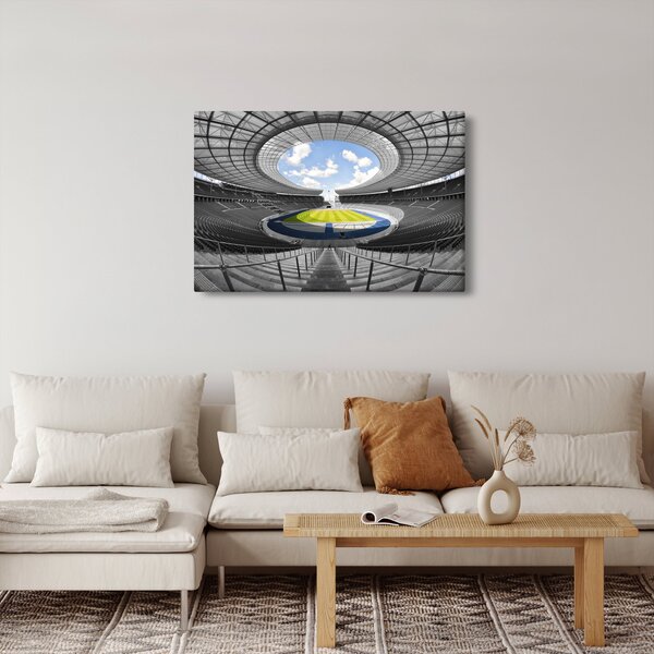 Tablou - stadionul de fodbal (90x60 cm)