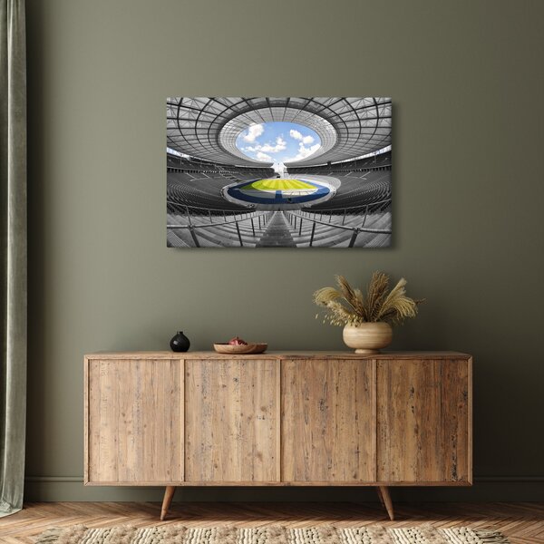 Tablou - stadionul de fodbal (90x60 cm)
