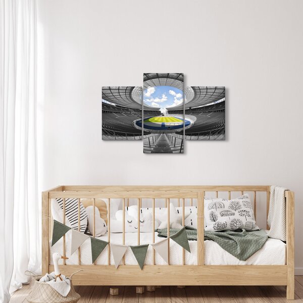 Tablou - stadionul de fodbal (90x60 cm)