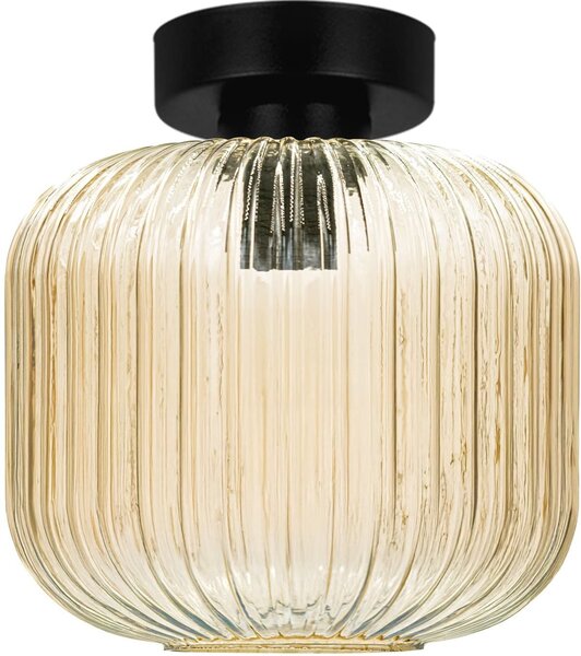 Kaja Clark lampă de tavan 1x15 W negru-chihlimbar K-5652