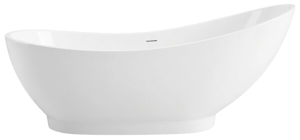 Cadă de baie acrilică independentă Rea Sorento, 180x76.5cm, capac de scurgere alb, REA-W1862