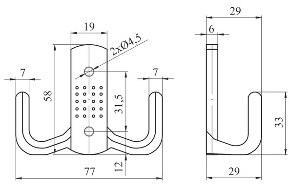 Cuier Noktali Mic Satin