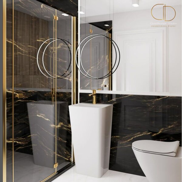 Lavoar podea freestanding Ceramic ARIS Alb