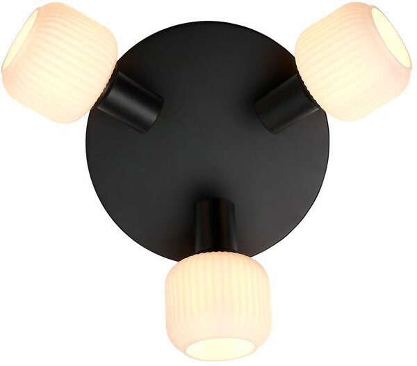Nordlux Milford lampă de tavan 3x25 W negru 2412606003