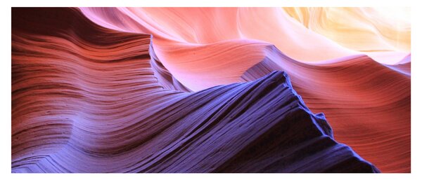 Tablou - nisip colorat (120x50 cm)