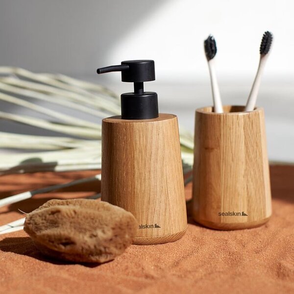 Sealskin Earth dozator săpun 150 ml lemn 800676