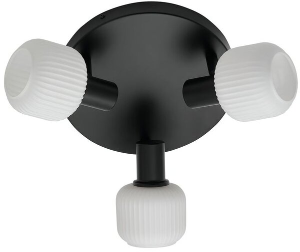 Nordlux Milford lampă de tavan 3x25 W negru 2412606003