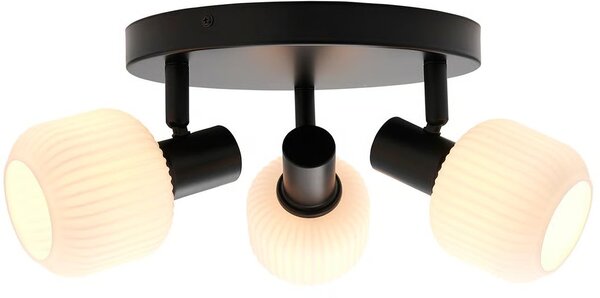 Nordlux Milford lampă de tavan 3x25 W negru 2412606003