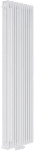 Luxrad Columnus 3 calorifer decorativ 180x47 cm podłączenie inferior alb COL318004709016ZDC