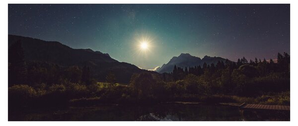 Tablou - cerul nocturn (120x50 cm)