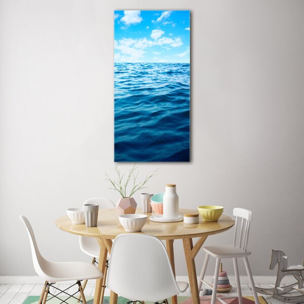 Fotografie imprimată pe sticlă apa de mare