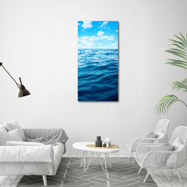 Fotografie imprimată pe sticlă apa de mare