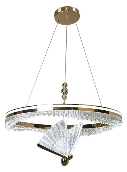 Light Prestige Marissa lampă suspendată 2x33 W auriu LP-2515/1P Cristal GD