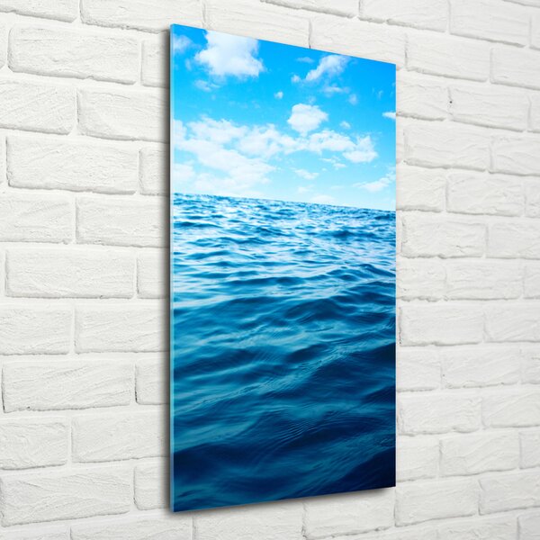 Fotografie imprimată pe sticlă apa de mare