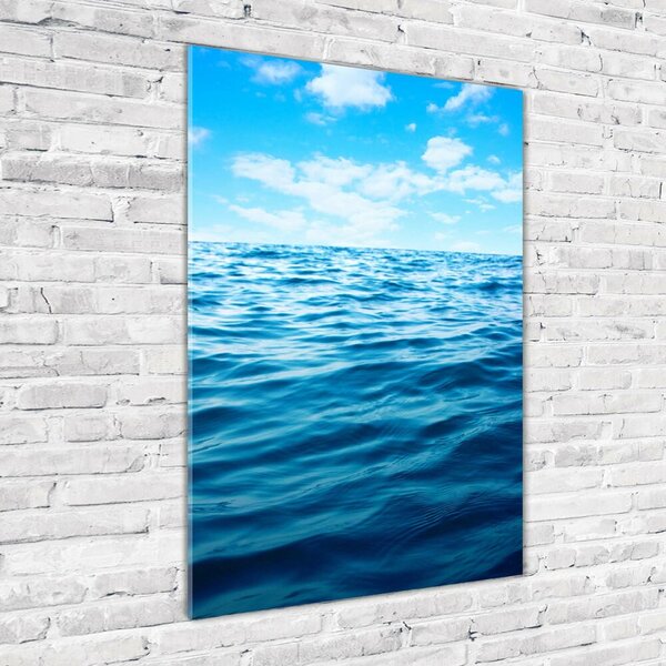 Fotografie imprimată pe sticlă apa de mare