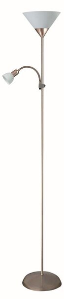 Rabalux Action lampă de podea 2x100 W alb-crom 4064