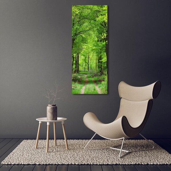 Tablou canvas Pădure verde