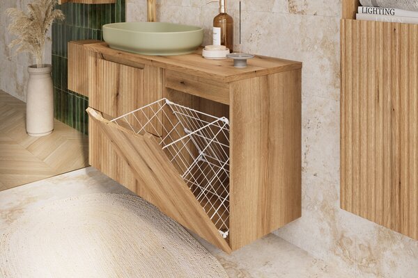 Comad Nova Coast Evoke dulap 40x39x57 cm laterala pe perete stejar NOVA COAST EVOKE 81-40-39-1DK