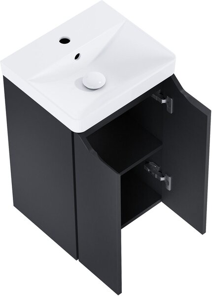 Elita Helo lavoar cu dulap 40.8 cm negru RE020400207160