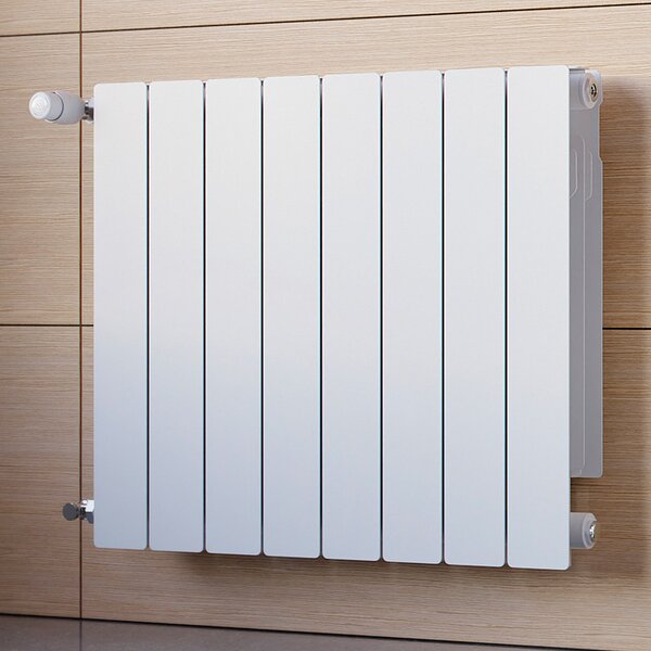 KFA Armatura ADR calorifer de cameră 57x64.4 cm podłączenie lateral alb 763-080-44
