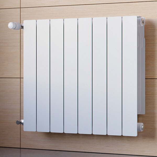 KFA Armatura ADR calorifer de cameră 57x48.3 cm podłączenie lateral alb 763-060-44