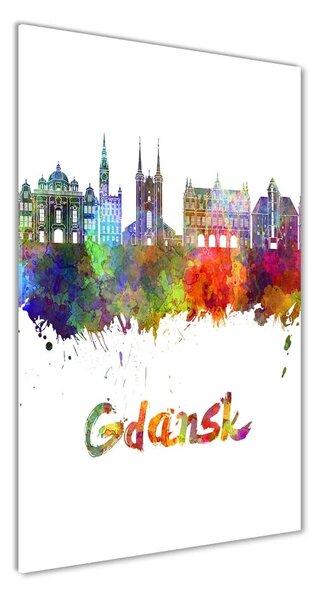 Tablou pe pe sticlă culoare Gdańsk