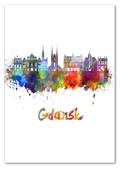 Tablou pe pe sticlă culoare Gdańsk