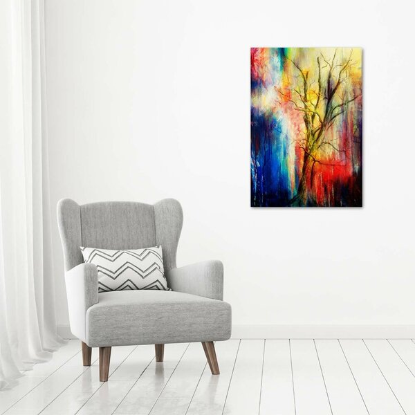 Print pe canvas copac abstract