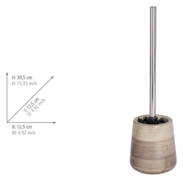 Wenko Pottery Petrol perie de toaletă stativ fără 22645100
