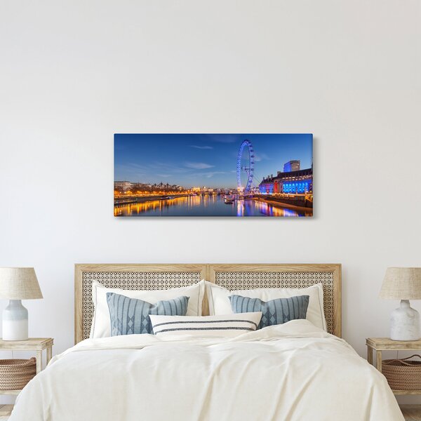 Tablou London Eye (120x50 cm)