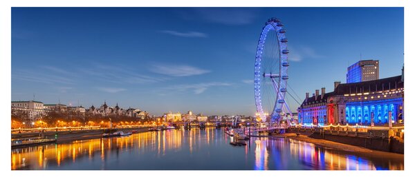 Tablou London Eye (120x50 cm)