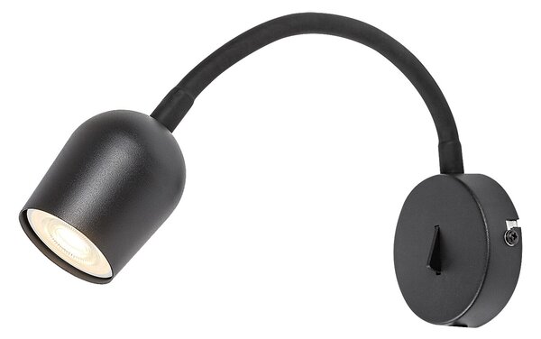 Rabalux Lianet lampă de perete 1x15 W negru 73113