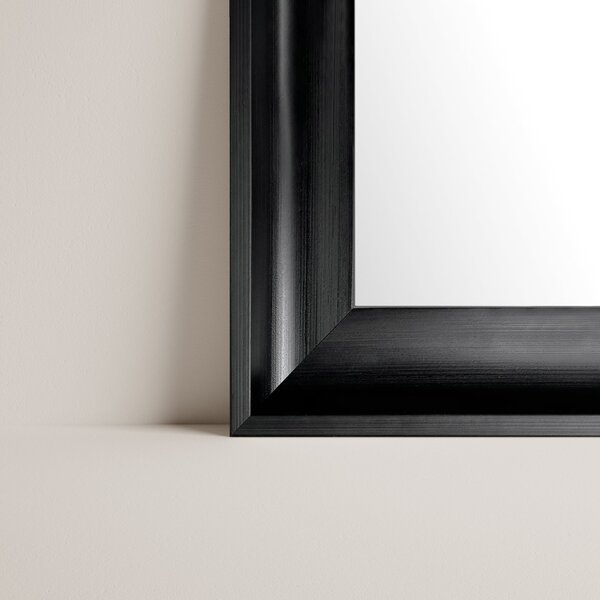 Ars Longa Oslo oglindă 58.4x48.4 cm dreptunghiular negru OSLO4050-C