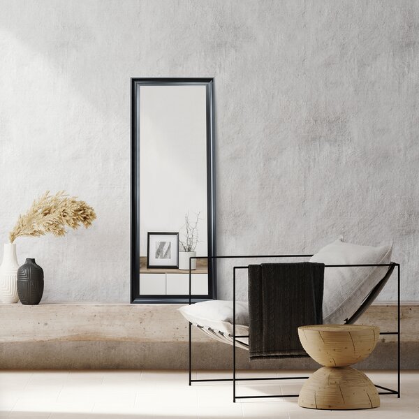 Ars Longa Oslo oglindă 58.4x48.4 cm dreptunghiular negru OSLO4050-C