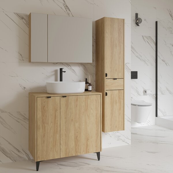 Cersanit City lavoar 47x32 cm ovale de blat alb luciu K35-112